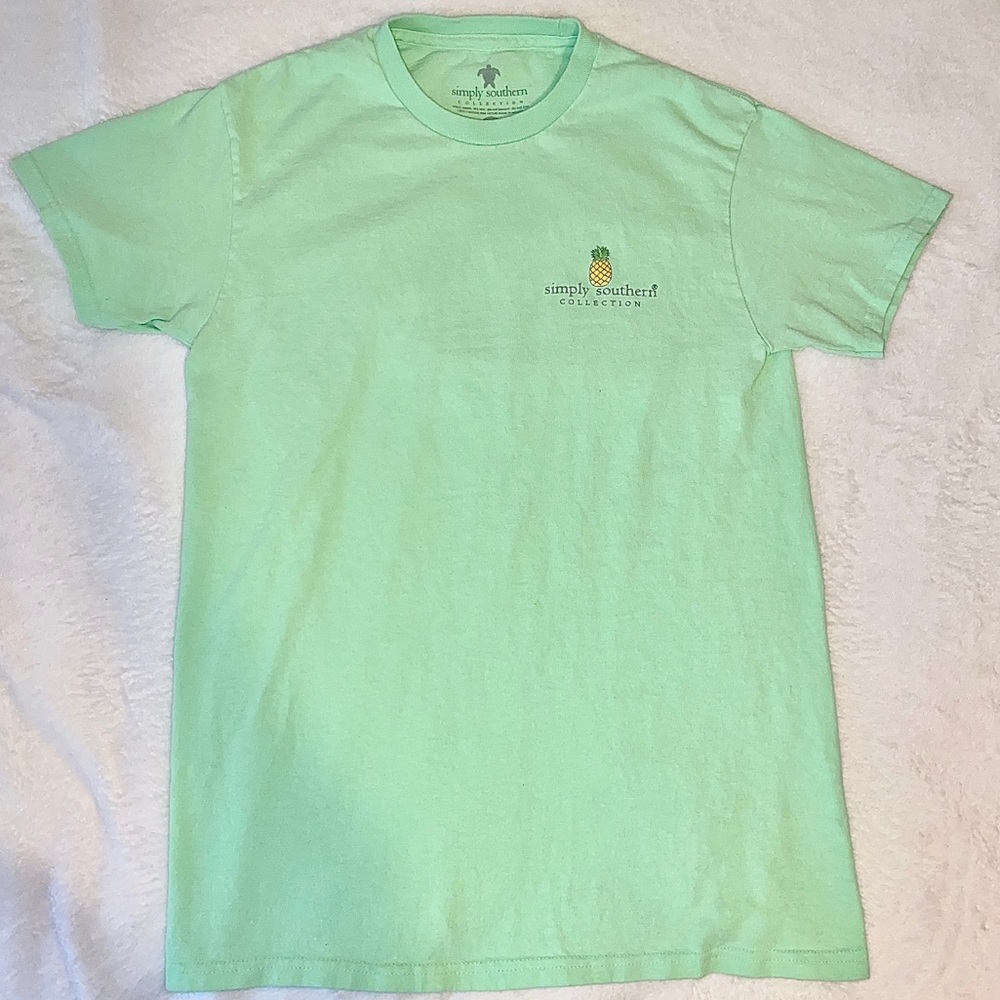 Light Green Simply Southern Tee